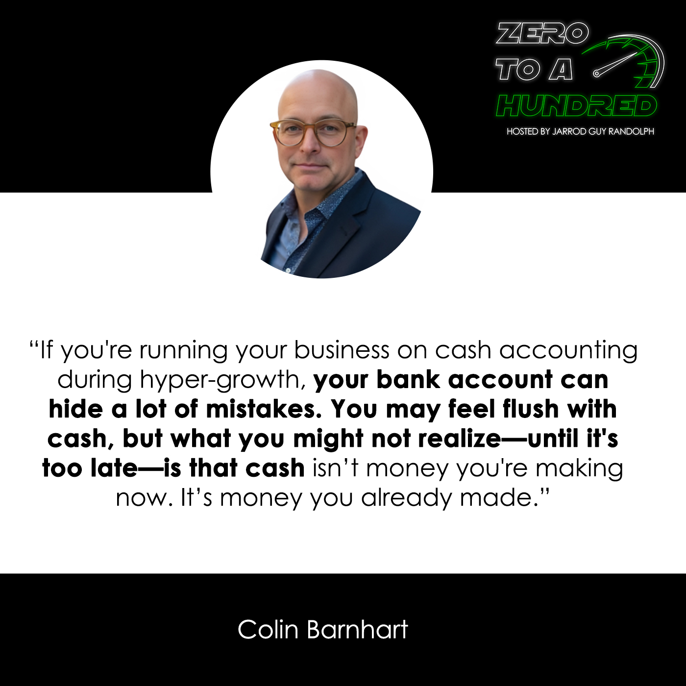 Zero to a Hundred - Jarrod Guy Randolph | Colin Barnhart | Financial Health
